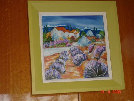paysage de lavande