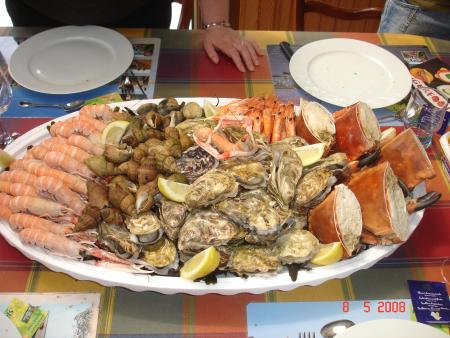 le repas d'accueil