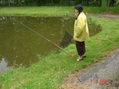 après midi à la pêche