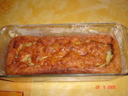 cake au roquefort et chèvre