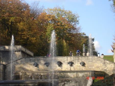 les jets d'eau