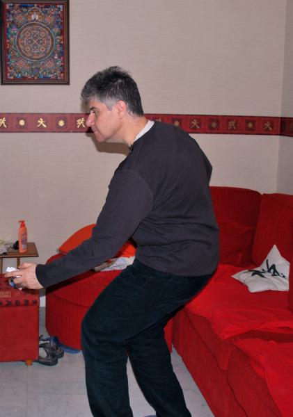 en plein effort