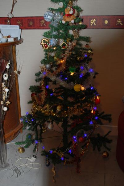 notre sapin de Noël